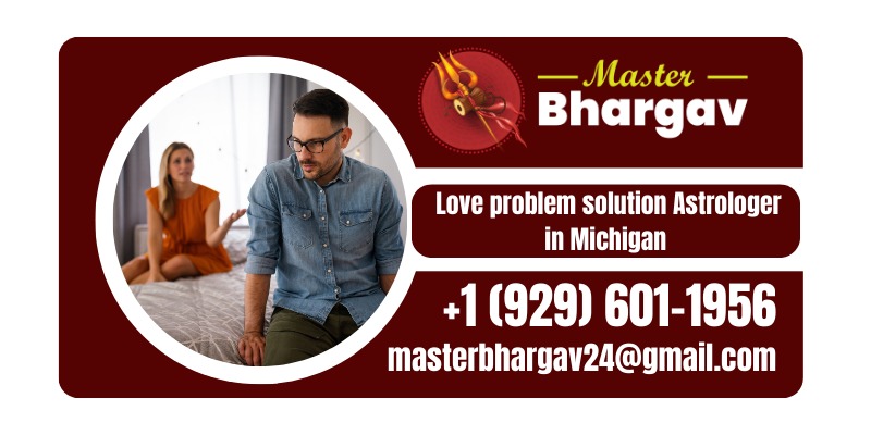 Get Proper Solution From Love problem solution Astrologer in Michigan